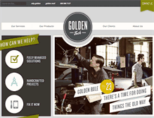 Tablet Screenshot of golden-tech.com
